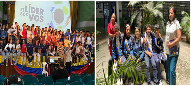 Nuestros líderes estudiantiles participaron en El II Encuentro El líder SOS VOS, un espacio de reflexión  y crecimiento donde compartieron ideas inspiradoras con el valioso acompañamiento  de la Universidad de EAFIT